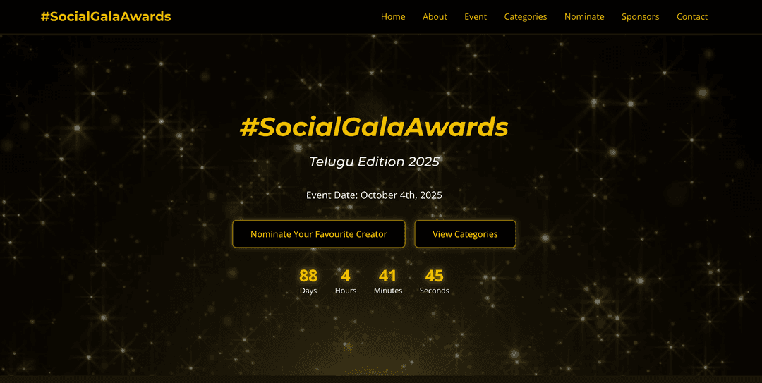 Social Gala Awards